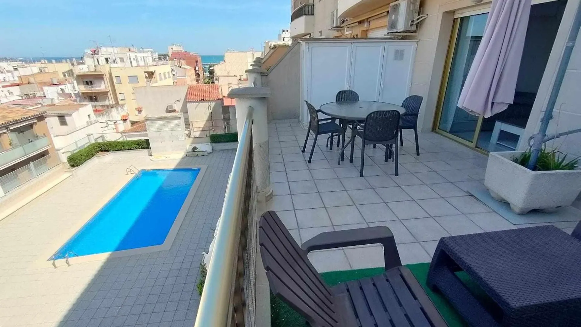 Lejlighed A H Rentals Carles III Apartamento 150Mtrs Playa Sant Carlos de la Ràpita